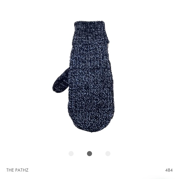 The Pathz Snow Knit Wool Mitts - Picture 3 of 4
